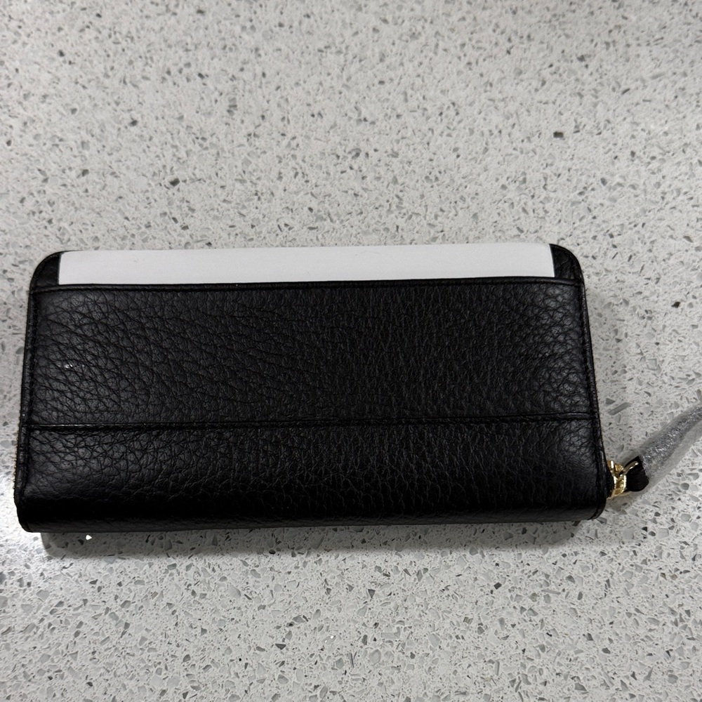 Kate Spade Black Pebbled Leather Wallet - Picture 2 of 7